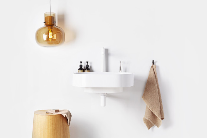 Keramické umyvadlo z kolekce Yard od RAVAKu navržené studiem Vrtiška & Žák.