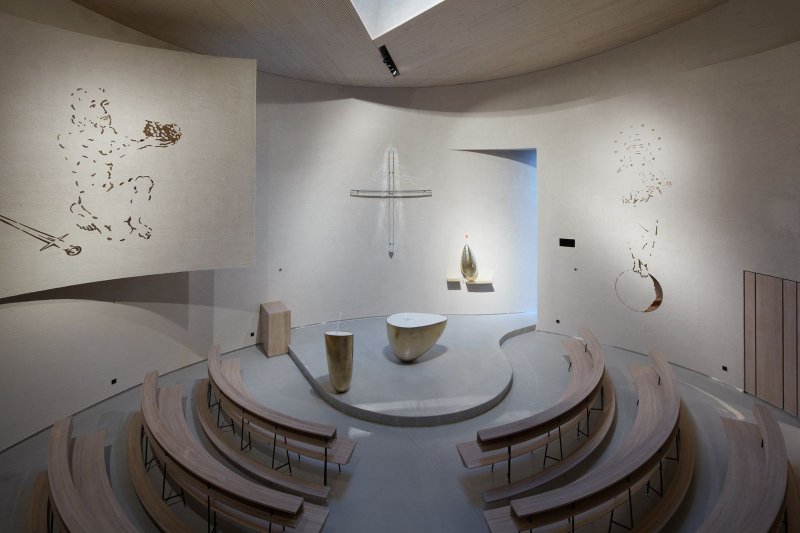 Atelier Štěpán, kostel v Sazovicíh, foto