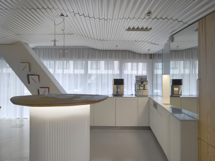 Kancelářské prostory a showroom developerské společnosti Satpo, Daniela Polubědovová