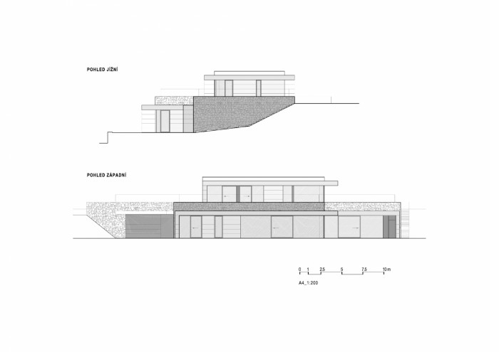 Vila Vlastibořice, SIAL architekti a inženýři / Michal Hušek, Magda Sobotková, pohledy
