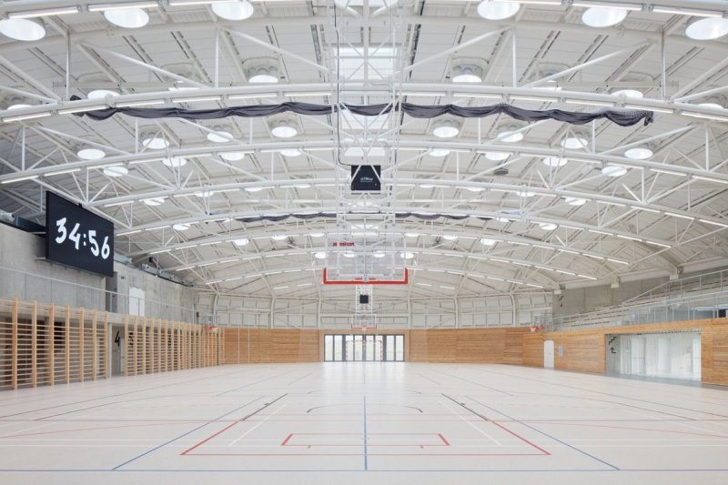 Sportovní hala Dolní Břežany od sporadical