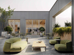 Architektonické studio Perspektiv dokončuje čtyřpodlažní kancelářskou budovu v Českých Budějovicích