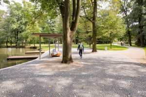 Obnova Mercandinových sadů v Klatovech, CHVOJKA/ architekt