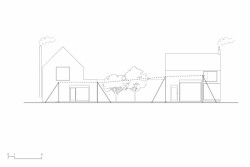 Domy v mlze, pohled, studio Raketoplán