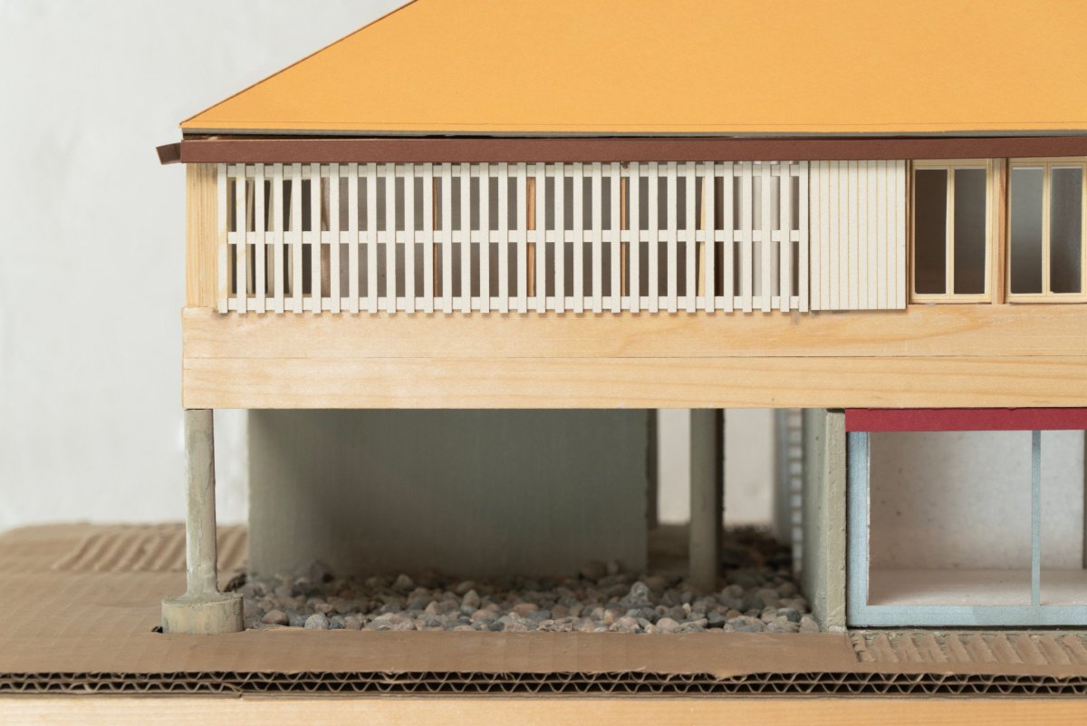 Rodinné komunitní bydlení ve Villy, Madeleine architectes, Studio François Nantermod: Model
