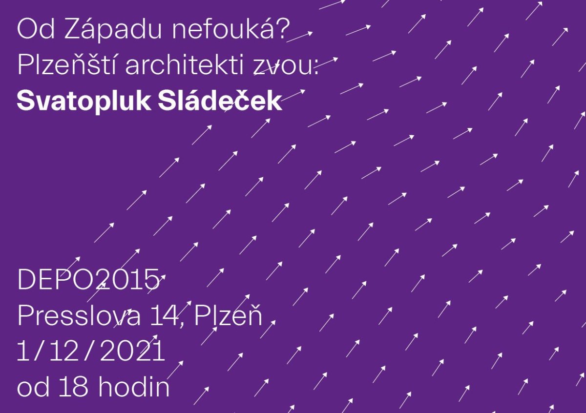 Do Plzně přijal pozvání architekt Svatopluk Sládeček
