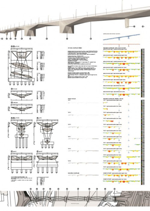 Dvorecký most, schéma, Ateliér 6