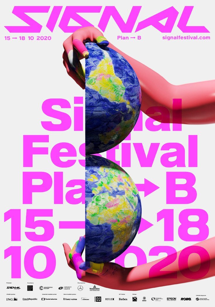 Vizualizace 8. ročníku Signal festivalu, Jan Novák a Jan Brož