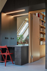 Interiér domu, Atelier Hajný