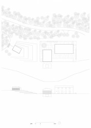 Soukromá rezidence Urbino, GGA architects, situace.