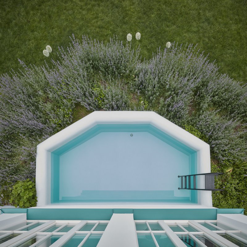 Vila s fontánou, Mjölk architekti