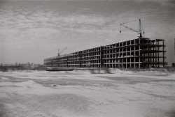 Budova B8, blok 21, Mihajlo Čanak, Leonid Lenarčić, Milosav Mitić a Ivan Petrović, 1959-65, Bělehrad, Srbsko