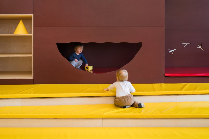 Rekonstrukce mezinárodních jeslí Malvína, No Architects / Jakub Filip Novák, Daniela Baráčková