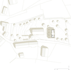 Situace (Krabice ve stodole; Facha architekti)