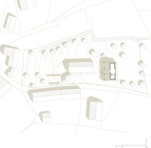 Situace (Krabice ve stodole; Facha architekti)