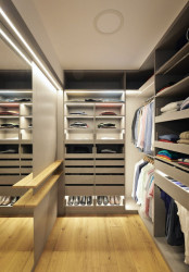 rekonstrukce vily Hanspaulka - šatna, Veronika Pánková, foto