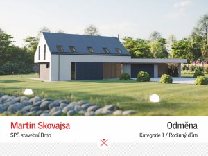 Středoškolská soutěž VELUX King of Daylight 2020, oceněný projekt