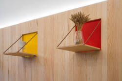 Monogram espresso bar, studio AEIOU