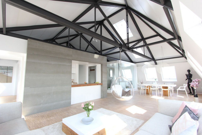 Marek Svoboda, Podkrovní byt Praha 7, vizualizace - foto