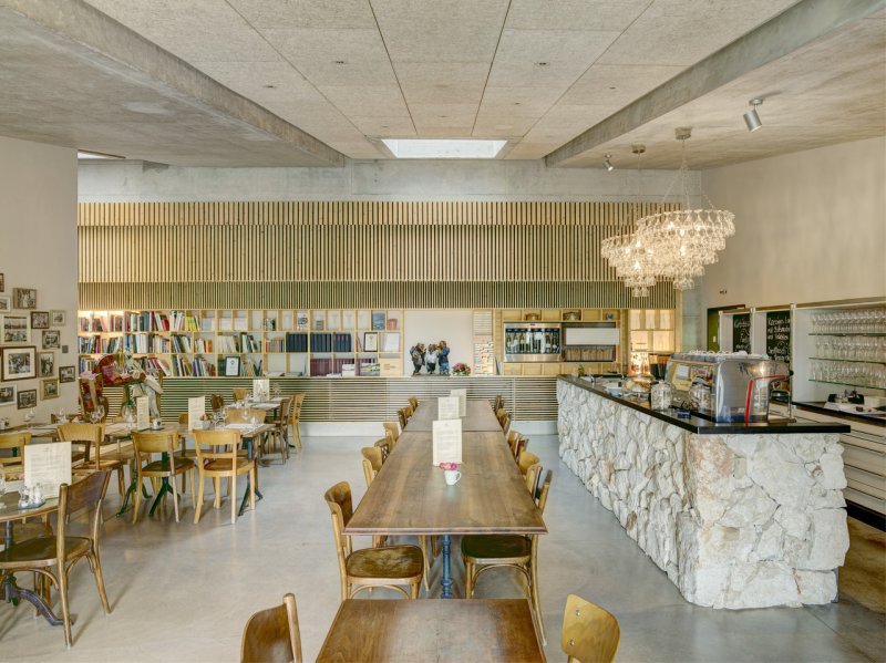 Taneční sál pod vinohradem, SPPA Architekten © Jürg Zimmermann