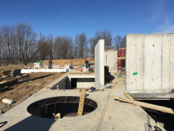 Při realizaci rodinného domu u Nového Jičína bylo použito bednění PERI.