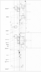 61 Ninth Avenue, Rafael Viñoly Architects - detail fasády