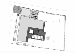 Rodinný dům v Modřanech, situace