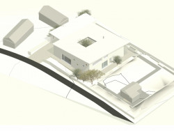 Rodinný dům Svinná u Trenčína, Peter Kasman, axonometrie