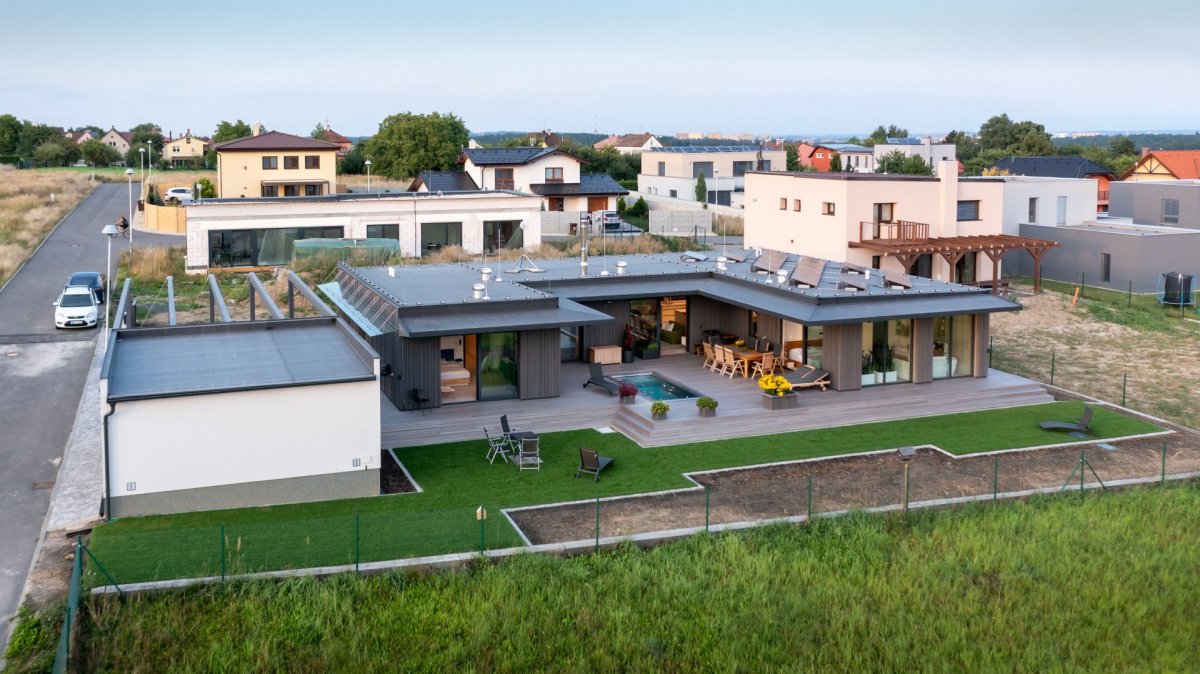 Rodinný dům s CLT panely v Ostravě od architekta Aleše Makového