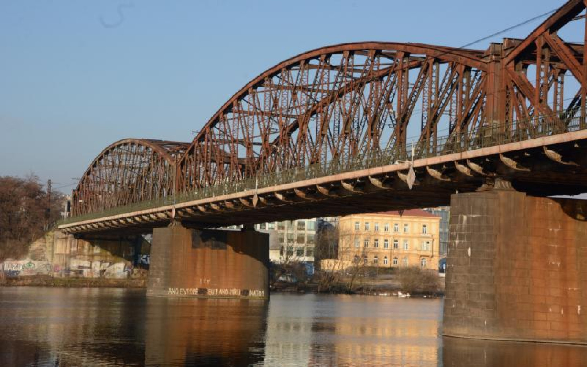 Výtoňský most v Praze