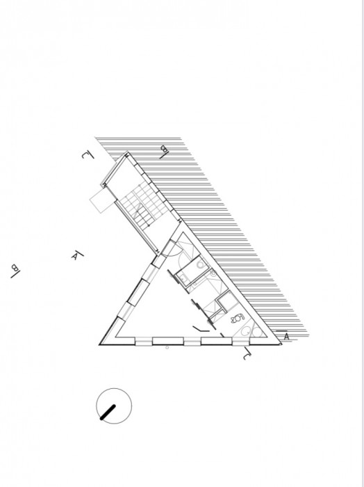Přestavba rodinného domu Hlubočepy, R.U.A., patro