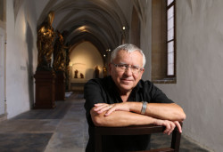 Jan Soukup v diecézním muzeu v Plzni - foto