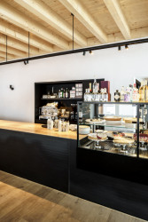 Budova restaurace Das Waldhorn v německém Kirchheim unter Teck, KO/OK Architektur a Studio Berardi