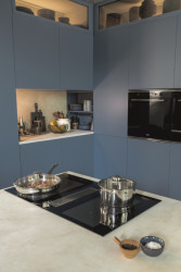 Odsavač par integrovaný do indukční varné desky Mythos 2Gether Icon Steel Franke