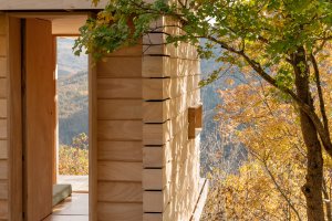 Mladí italští architekti postavili za dva týdny malou stavbu v Apeninách určenou k rozjímání a meditaci