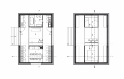 dekleva gregorič arhitekt, Compact Karst House, půdorysy - foto