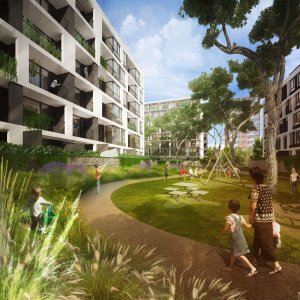 Ahoj Park Bratislava - vizualizace