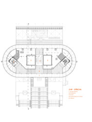 City Campus Ostrava, Zázemí sportu a behaviorálního zdraví, ATELIER SIMONA GROUP: Půdorys 5NP