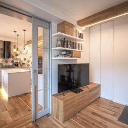 Byt s hexagonální dlažbou, FOREVA architects - foto