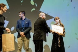 Slavnostní vyhlášení výsledků mezinárodní soutěže Model Young Package