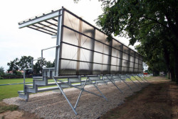 Tribuna fotbalového hřiště TJ Sokol, Záryby