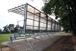 Tribuna fotbalového hřiště TJ Sokol, Záryby