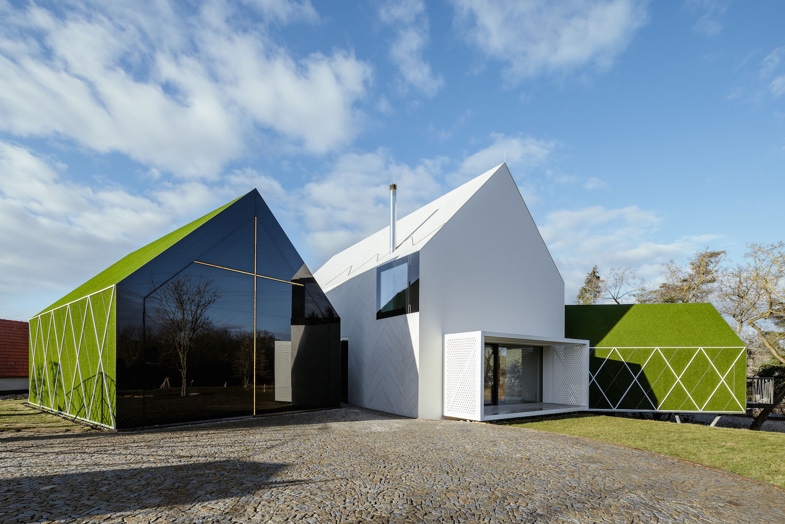 Vila architekta Martina Sladkého v Trněném Újezdě 