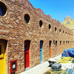 Peter Barber Architects, příbytky na Holmes Road, foto