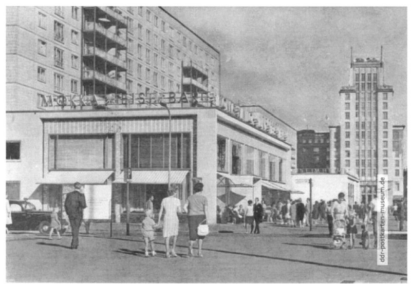 Historický Mokka Milch Eis Bar Berlin před rekonstrukcí