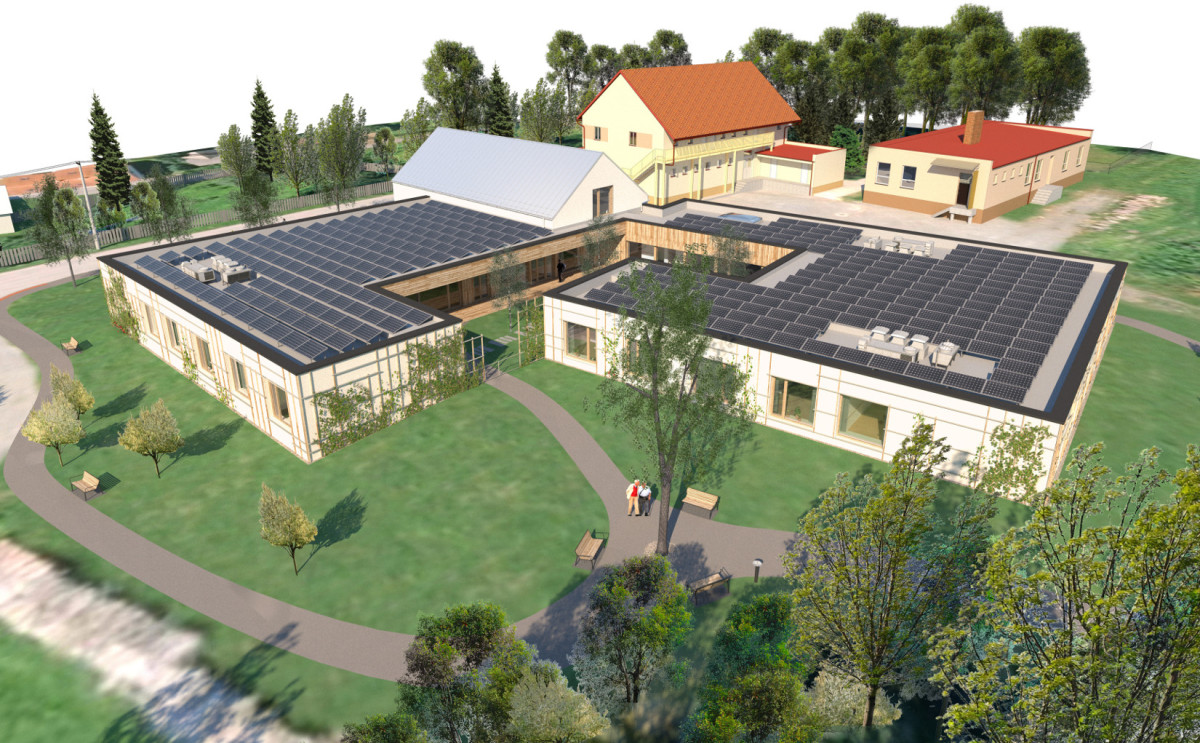 Projekt iniciovala Diakonie. (Dům pro seniory Vendolí; Radima Oblouk)