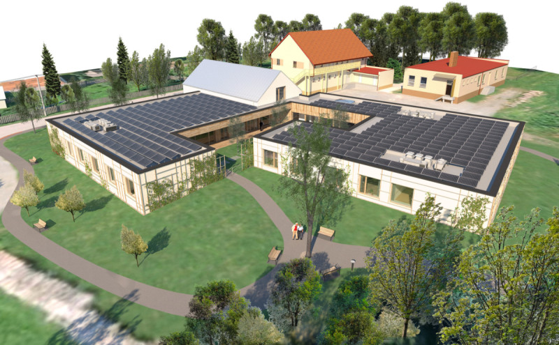 Projekt iniciovala Diakonie. (Dům pro seniory Vendolí; Radima Oblouk)