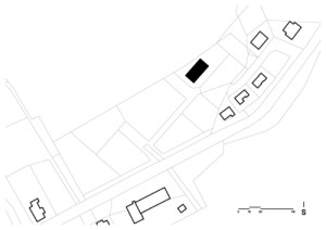 Situace (Šumavská chalupa; Atelier VAS)