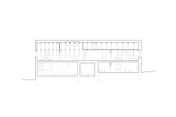 Řez (Rodinný dům v Dehtárech, SP-AM)