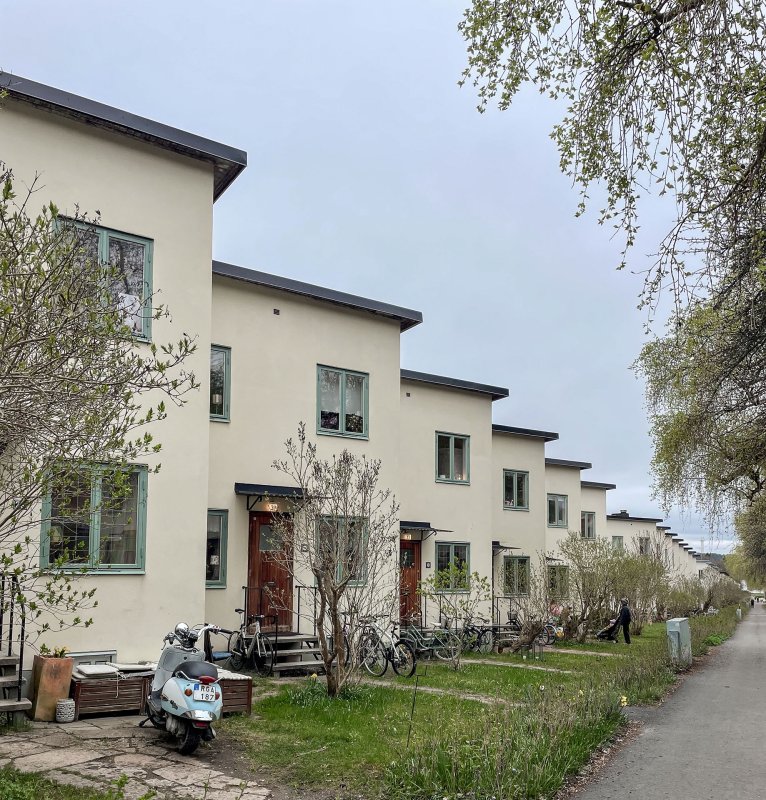 Řadové domy „Per Albin Houses“, Paul Hedqvist, 1934